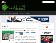 Tablet Screenshot of greenmaltese.com